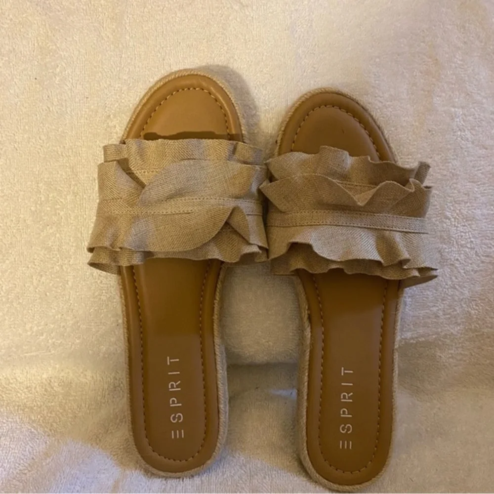 Sprit Sandals Women’s Size 10M Slip On Open‎ Toe Brown